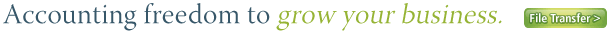 Accounting freedom to grow your business.